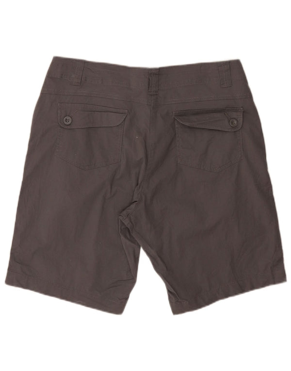 Mountain Warehouse Dame Chino Shorts UK 14 Large W34 Grå Bomuld