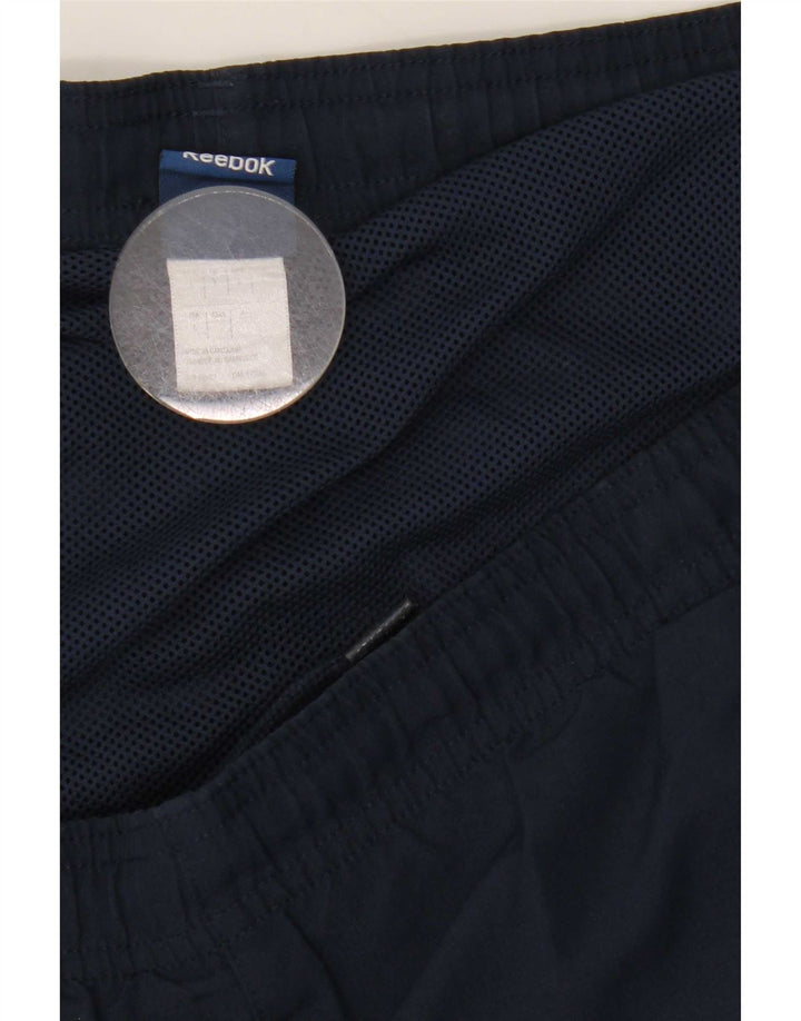 Reebok Herre grafiske sportsshorts store marineblå polyester