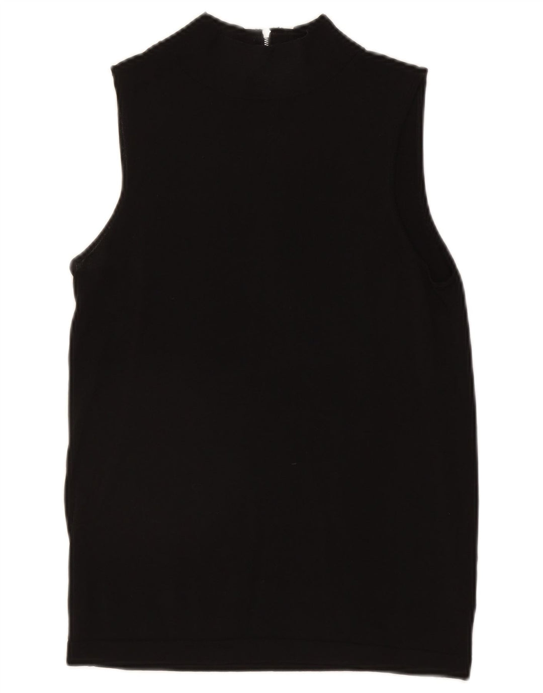 Reiss Damevest Top UK 14 Large Black Viscose