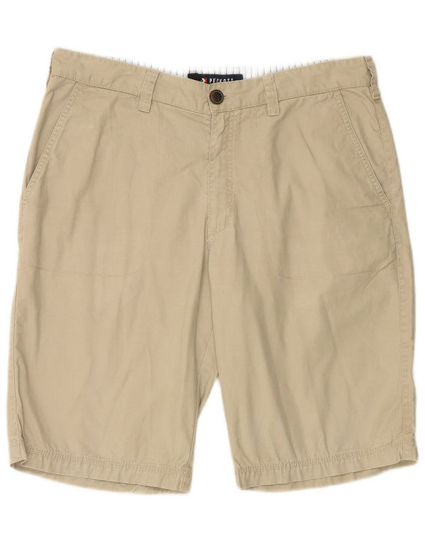 PECKOTT Chino Shorts til mænd IT 52 XL W36 Beige Bomuld