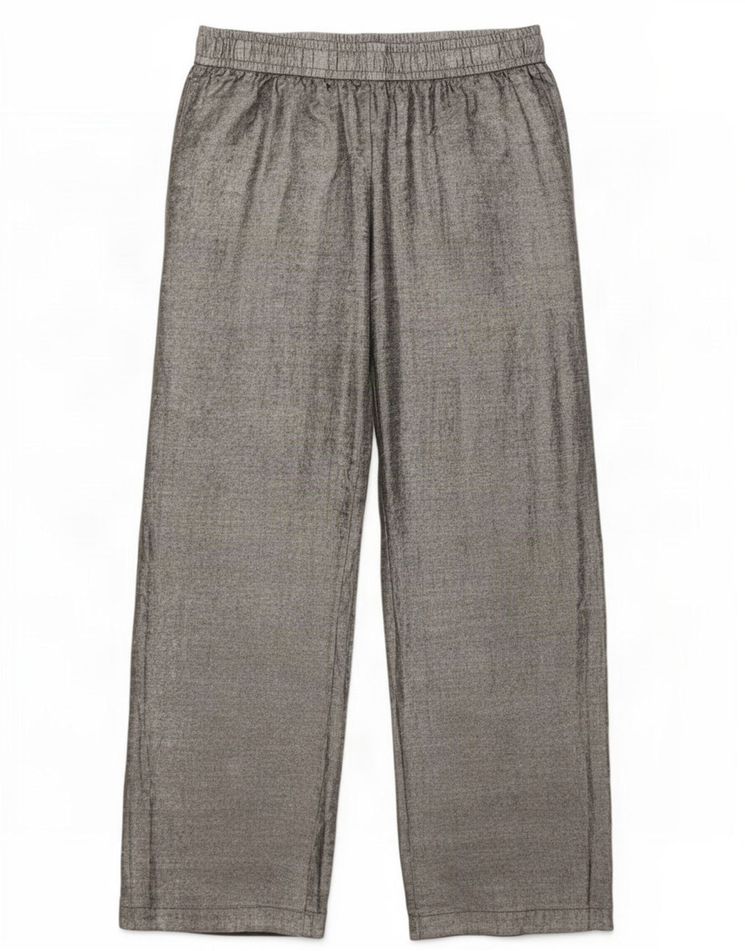 Zara Damebukser med brede ben Large W30 L31 Sølv Polyester