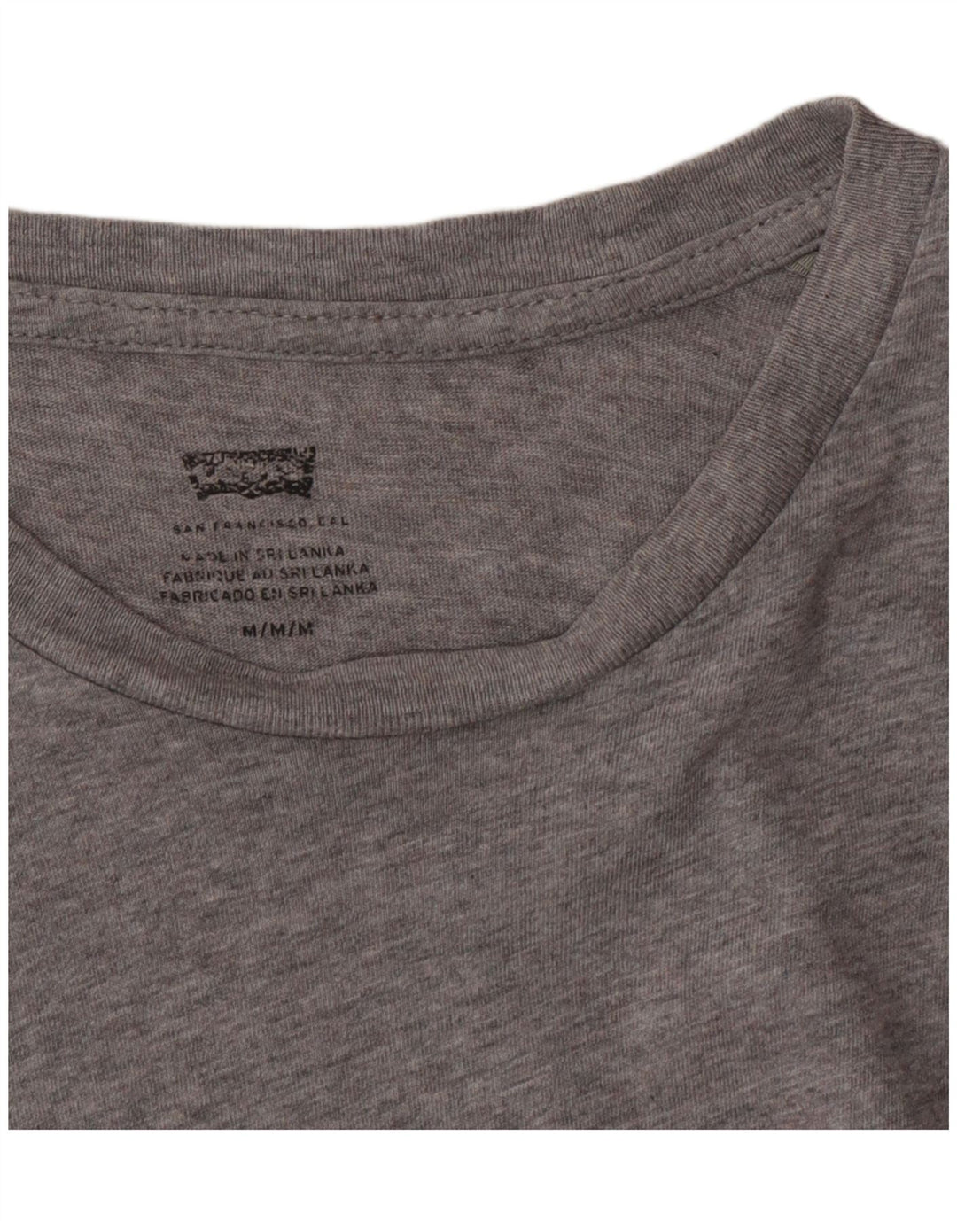 Levi's Herre grafisk T-shirt top mellemgrå