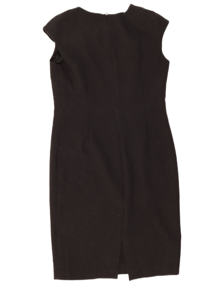 Zara Womens Sheath Dress UK 18 XL Sort Polyester