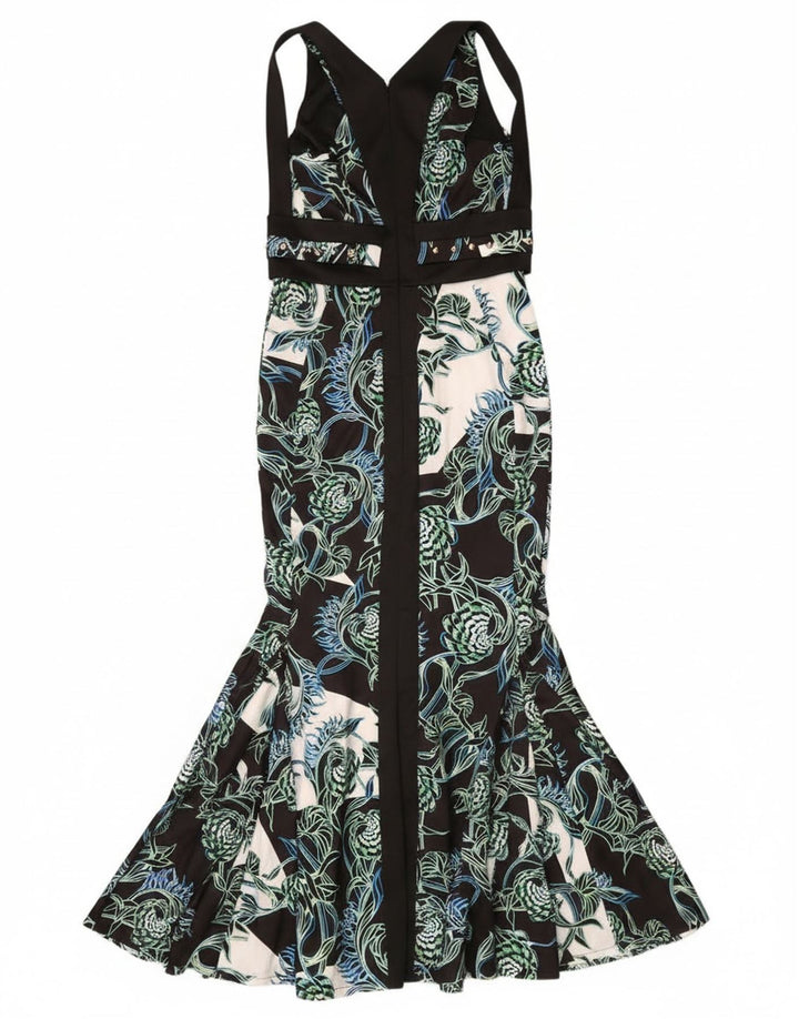 Just Cavalli Kvinders Grafisk Havfrue Kjole IT 44 Medium Sort Designer