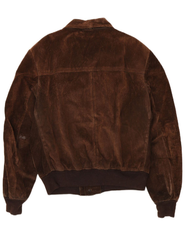 Bignami Herre Ruskind Bomber Jacket IT 54 2XL Brun