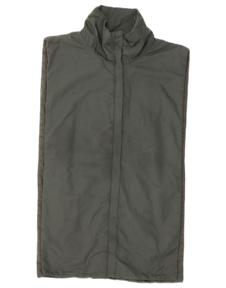 Cos Dame Poncho Gilet One Size Khaki Polyester