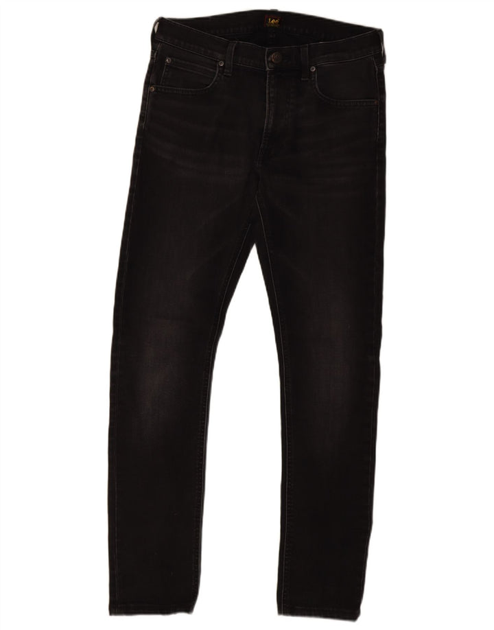 Lee Herre Luke Slim Jeans W31 L31 Sort Bomuld