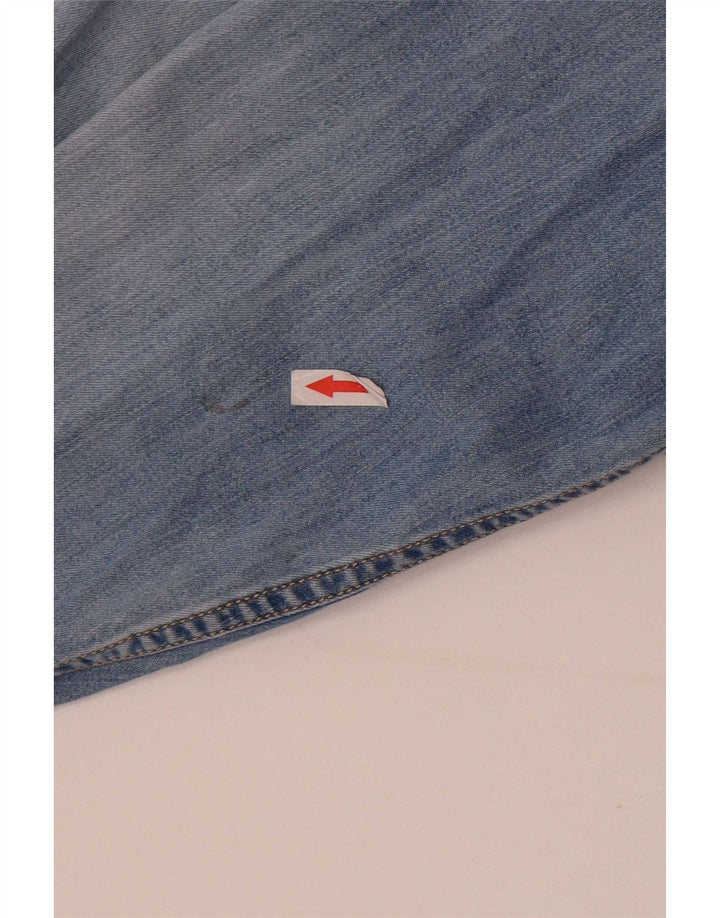 Wrangler Herre Casual Denim Shirt XL Blå Bomuld