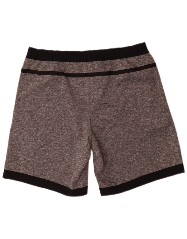 Adidas Mens Reversible Sport Shorts Large Grey Colourblock Polyester