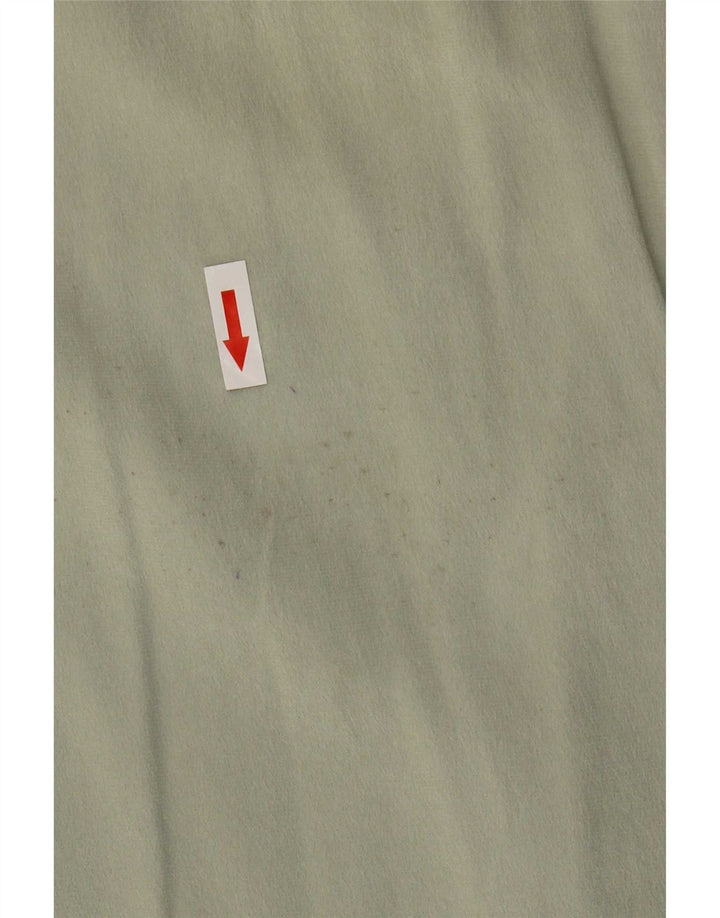 Ottod'Ame Dame 3/4 ærmet bluse Top UK 10 Lille grøn silke