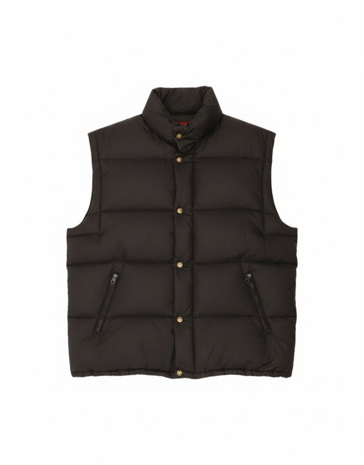 Carrera Herre Polstret Gilet UK 38 Medium Sort Polyester