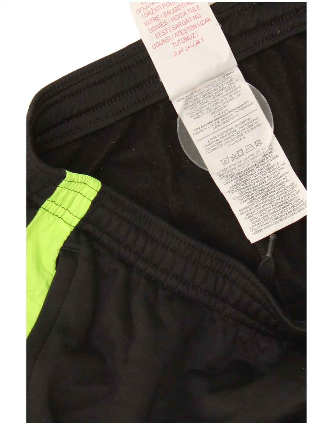 Nike Boys Dri Fit træningsdragt bukser 10-11 år Medium Sort Colourblock