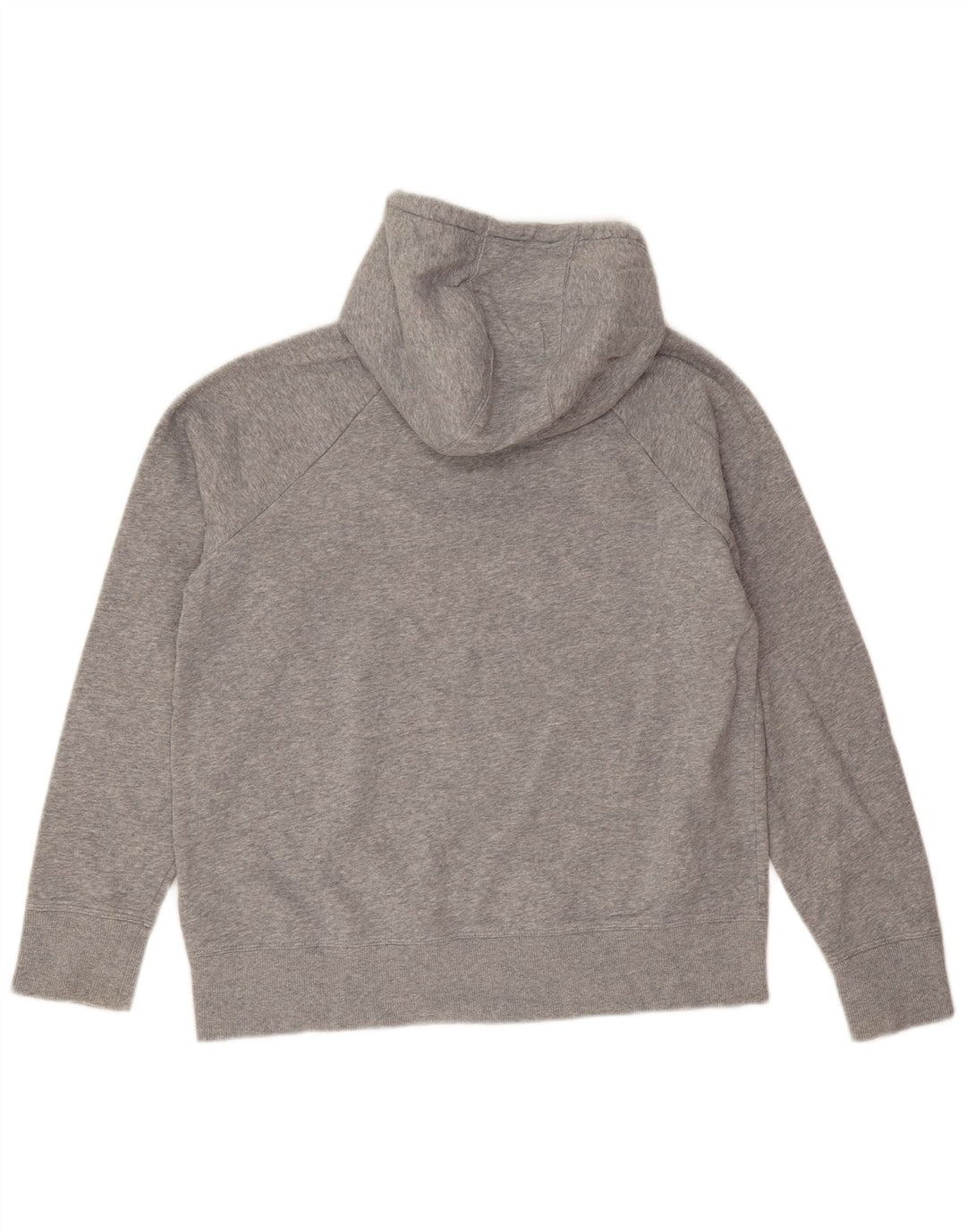 UNDER ARMOUR Dame Oversized grafisk hættetrøje trøje UK 10 Small Grå