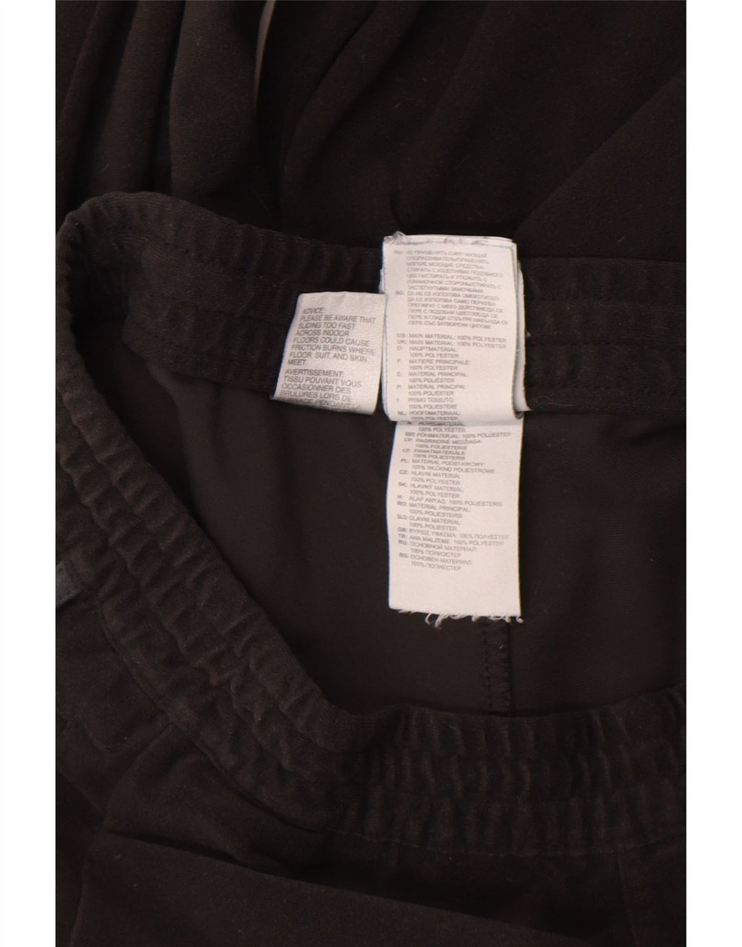 Adidas Herre Velour Træningsdragt Bukser Joggers Medium Sort Polyester