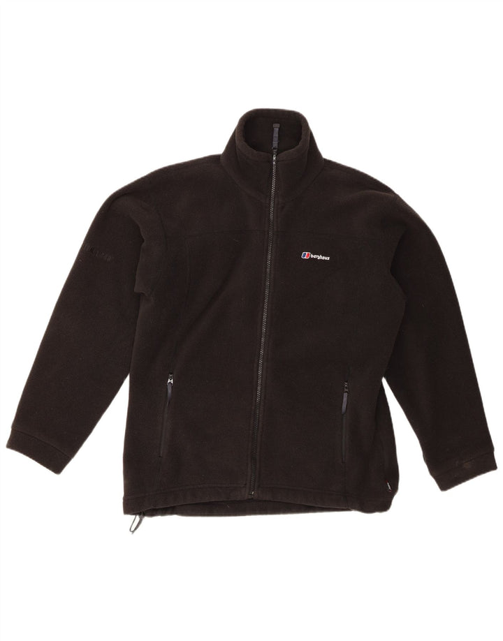 Berghaus Dame Liner Fleece Jakke UK 12 Medium Sort Polyester