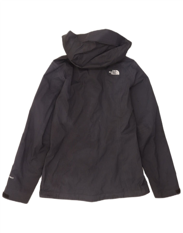 The North Face Regnjakke med hætte til kvinder UK 10 Lille sort polyester