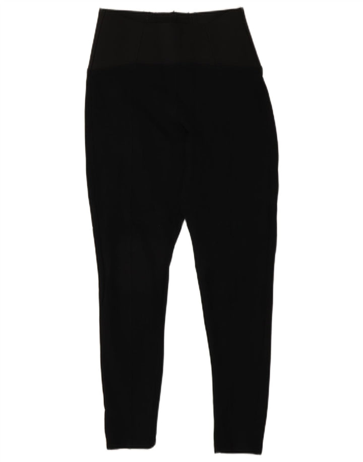 Marks & Spencer Womens Leggings UK 8 Small Black Viscose