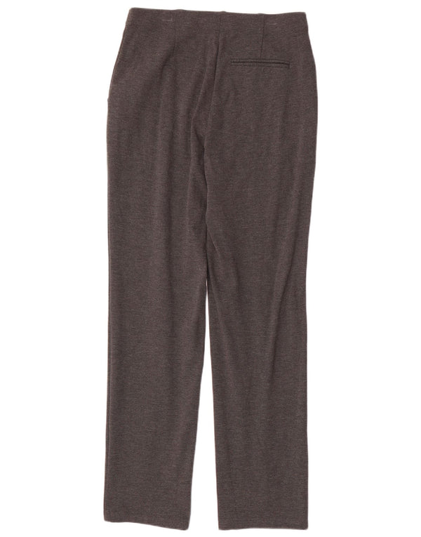 Marks & Spencer Dame Slim Chino Bukser UK 10 Small W28 L30 Grå Viscose