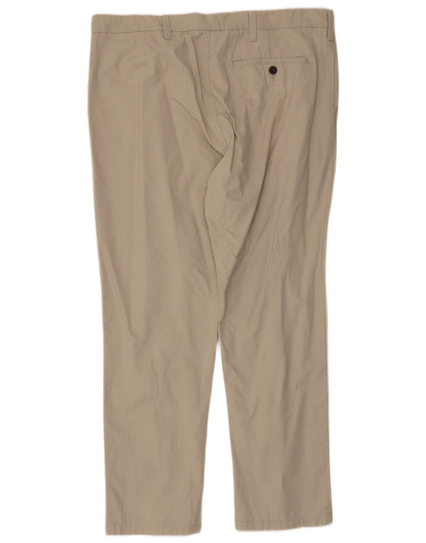 Marks & Spencer Herre tilspidsede Casual Bukser W38 L29 Beige Bomuld
