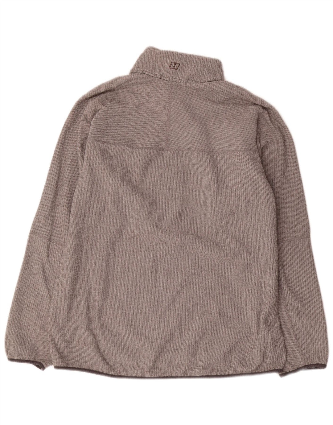 Berghaus Sweatshirt med lynlås til mænd 2XL Grå polyester