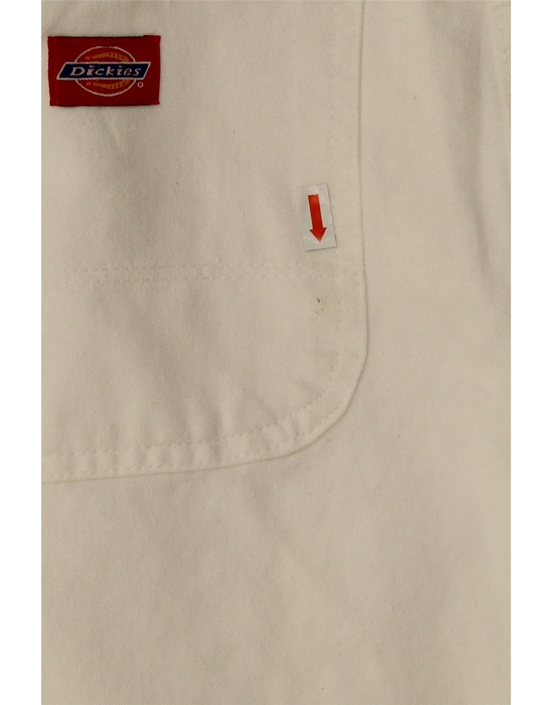 DICKIES Herre Cargo Straight Jeans W32 L34 Hvid