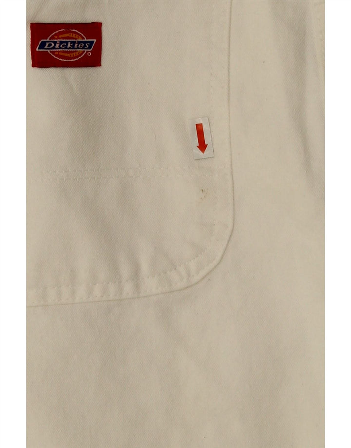 DICKIES Herre Cargo Straight Jeans W32 L34 Hvid