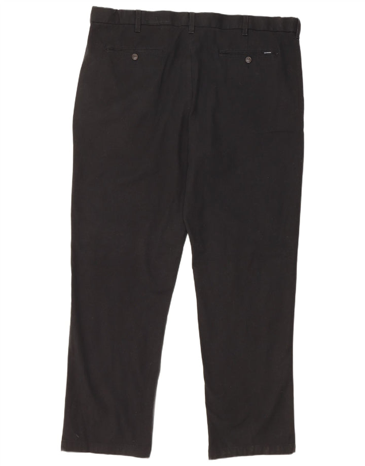 Marks & Spencer Herre Blue Harbor Chinobukser W44 L33 Sort bomuld
