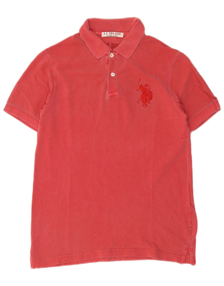 U.S. Polo Assn. Herre poloshirt Medium Rød