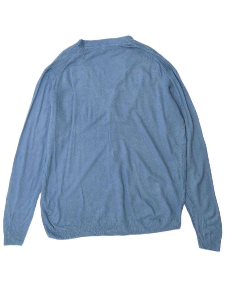 James Pringle Herre Cardigan Sweater XL Blå