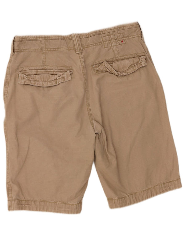 Fat Face Herre Casual Shorts Medium W32 Beige Bomuld