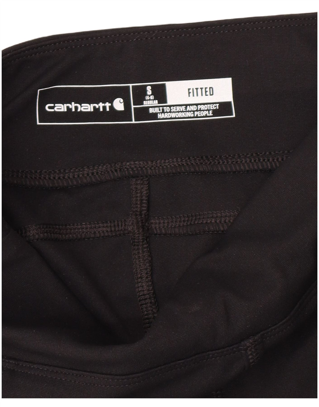 Carhartt Womens Fitted Leggings US 4/6 Small Black