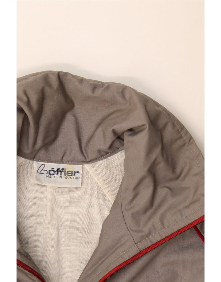 Loffler Træningsdragt til mænd, topjakke, lille grå polyester