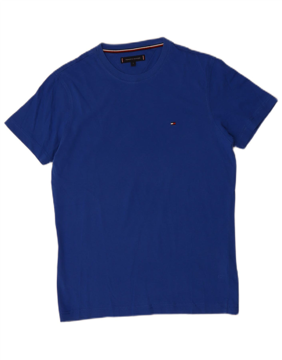 TOMMY HILFIGER T-shirt top til mænd, lille blå bomuld