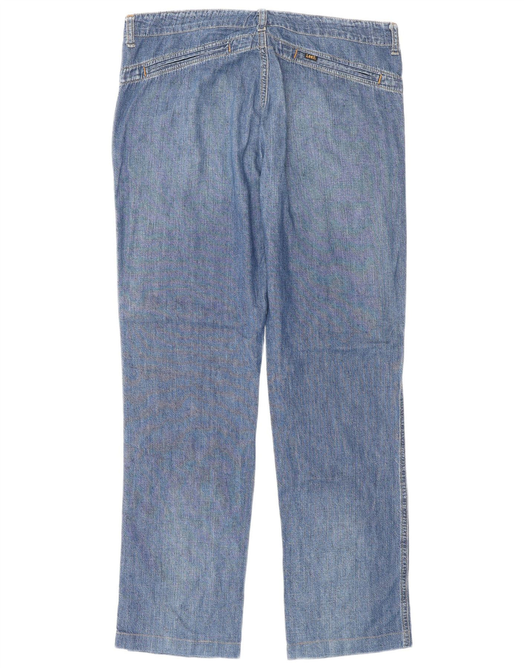 LEE Straight Jeans til kvinder W32 L32 Blå