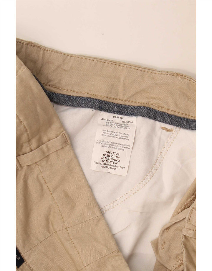Lee Dame Casual Shorts US 12 Large W34 Beige Bomuld