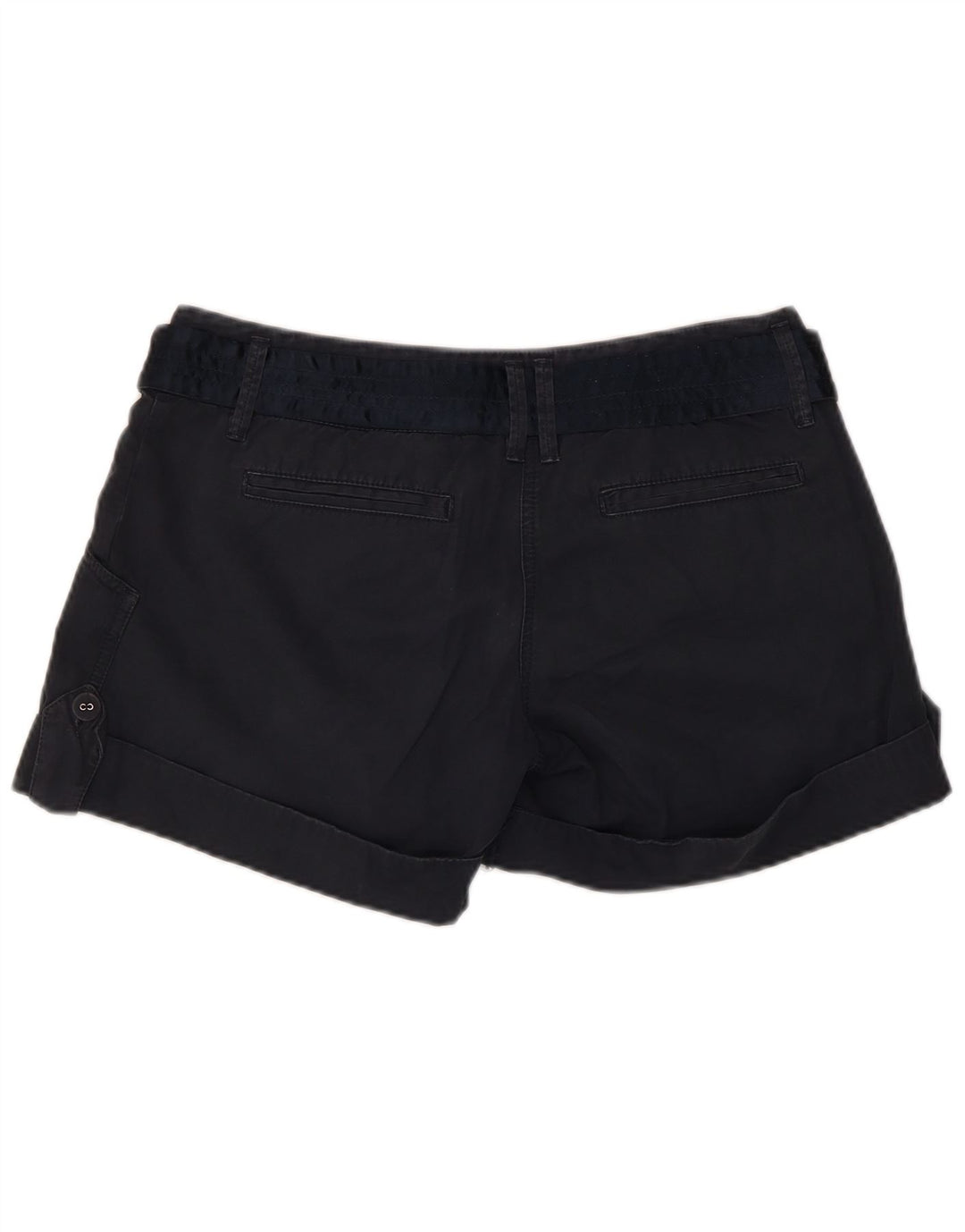 Massimo Dutti Dame Chino Shorts EU 40 Medium W30 Marineblå Bomuld