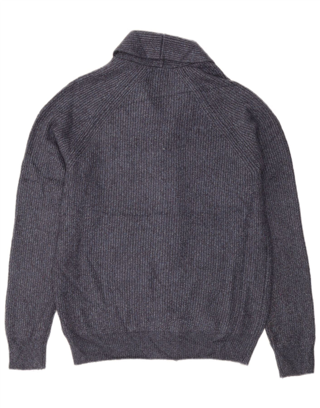 Marks & Spencer Herre cardigan sweater Medium Marineblå polyamid