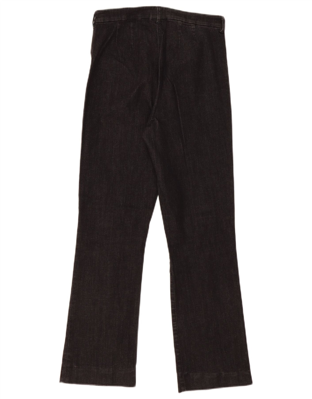 MAX MARA Dame Bootcut Jeans UK 10 Small W28 L28 Grå Bomuld