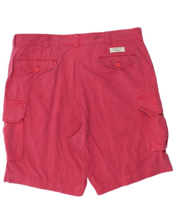 Polo Ralph Lauren Herre Cargo Shorts W40 XL Rød Bomuld