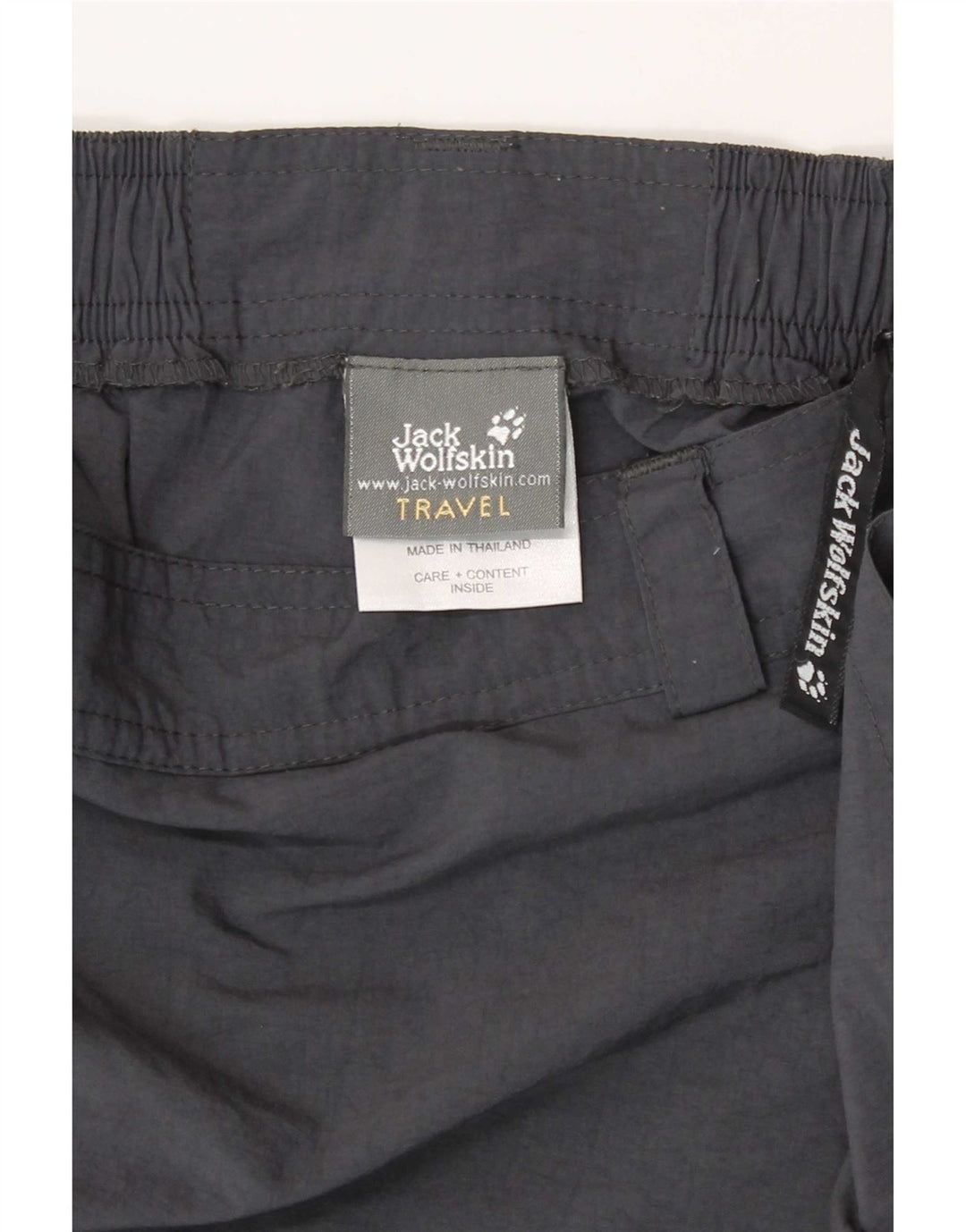 Jack Wolfskin Womens Skort UK 12/ 14 Medium Grey Polyamide