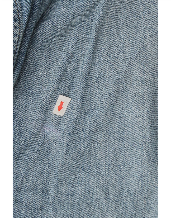 Marks & Spencer Dame Jeans med brede ben UK 12 Medium W30 L30 Blå