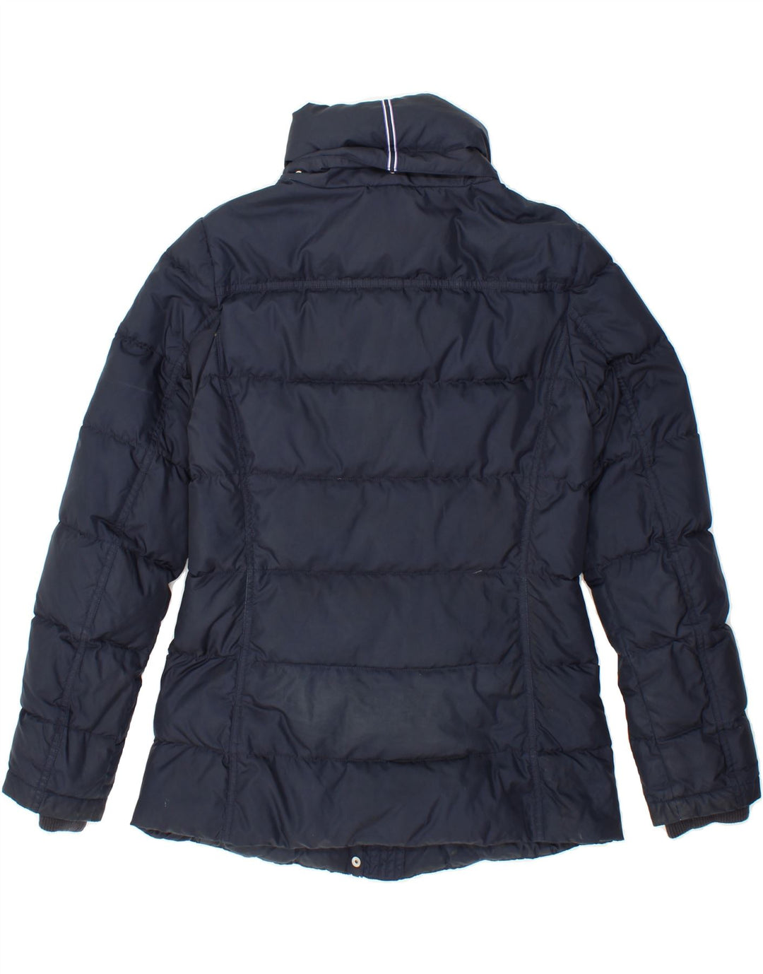 TOMMY HILFIGER Womens Padded Jacket UK 10 Small Navy Blue Polyamide Vintage Tommy Hilfiger and Second-Hand Tommy Hilfiger from Messina Hembry 