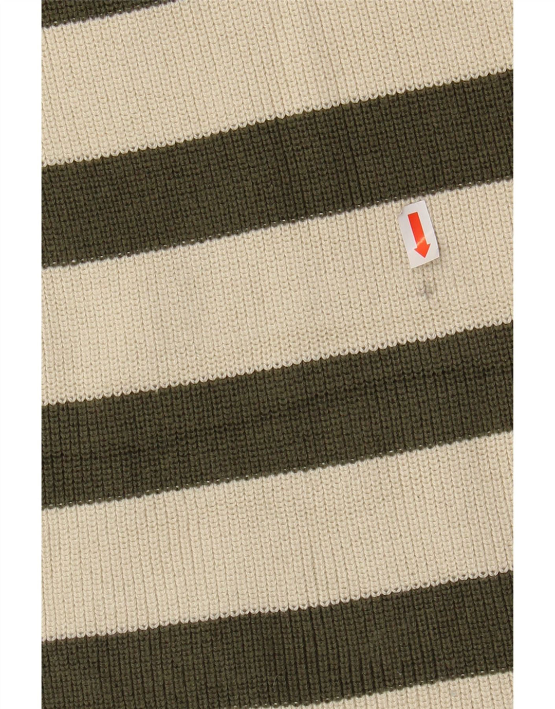 MARKS & SPENCER Womens Jumper Dress UK 10 Small Off White Striped