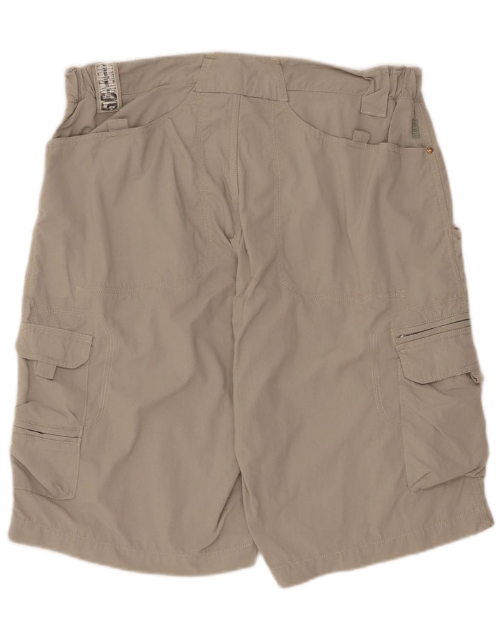 SALEWA Herre Cargo Shorts Large W34 Grå Nylon