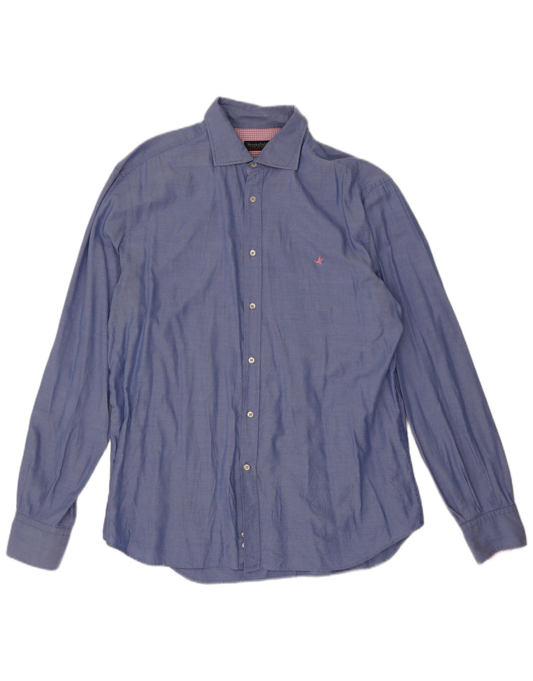 Brooksfield herreskjorte str. 43 Large Blue Spotted