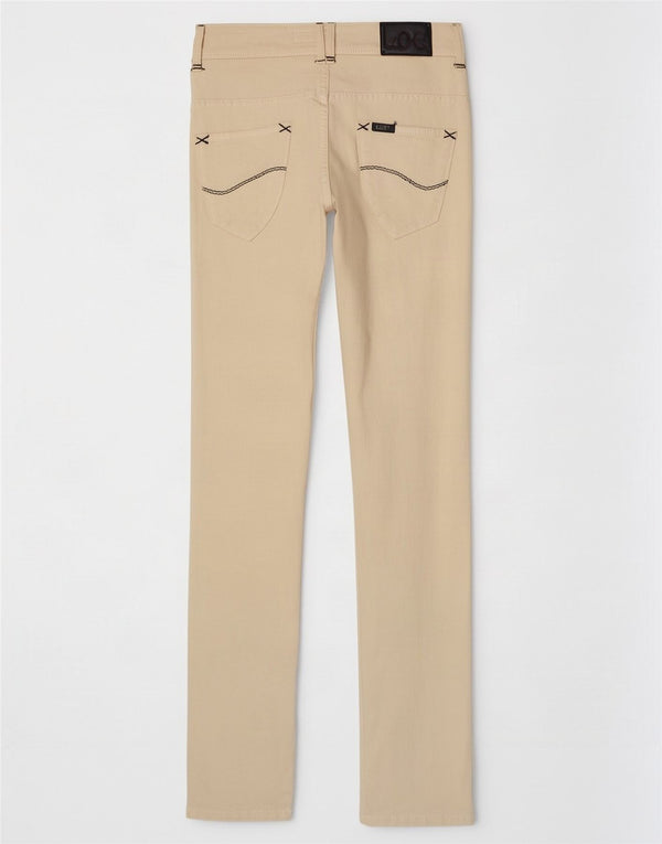 Lee Dame Amy Slim Jeans W27 L33 Off White Bomuld