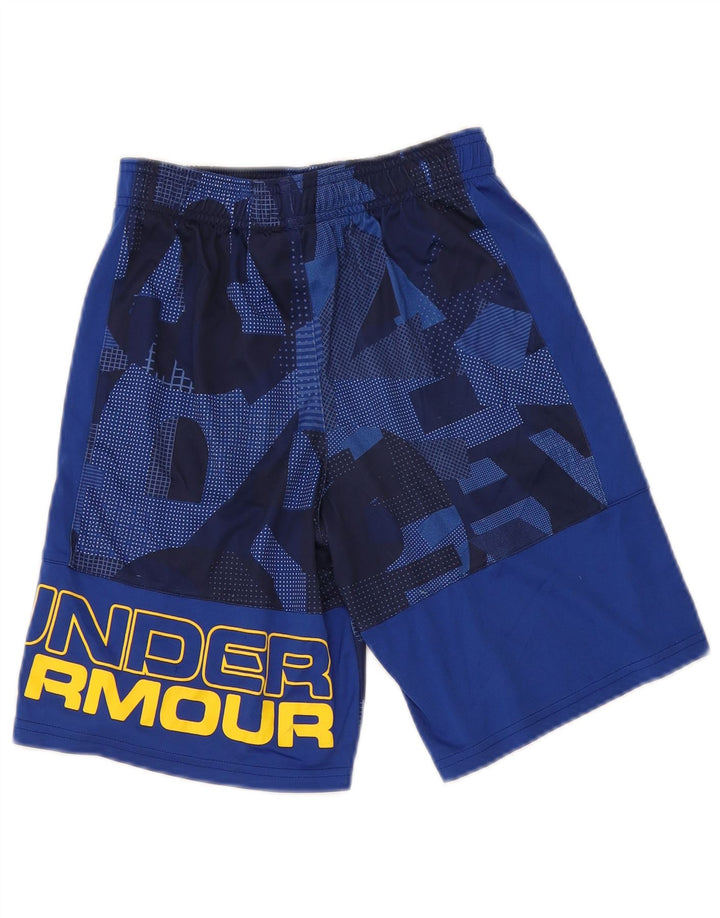 Under Armour drenge grafiske sportsshorts 9-10 år Medium Blue Geometric