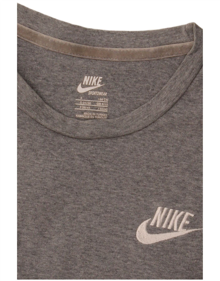 Nike T-shirt top til kvinder DK 8/10 lille grå
