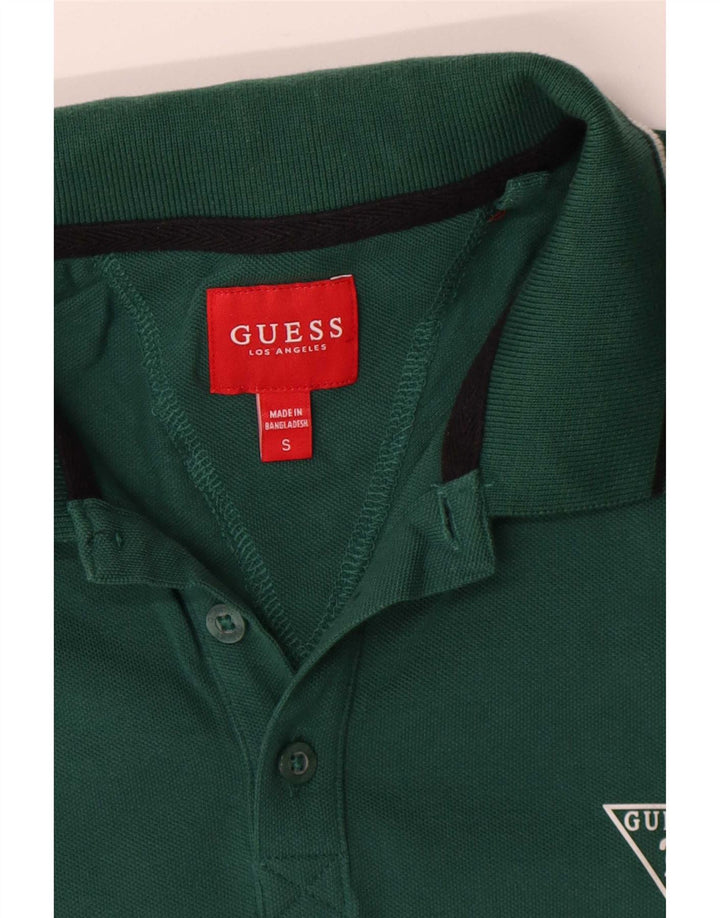 Guess herre poloshirt lille grøn bomuld