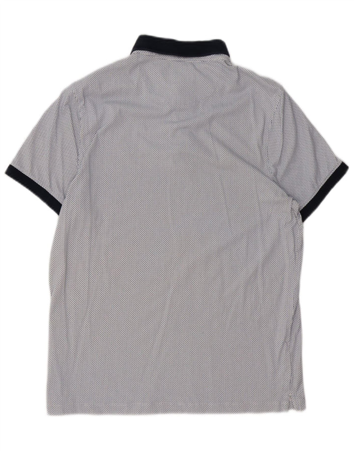 Michael Kors Herre poloshirt Lille blå plettet bomuld